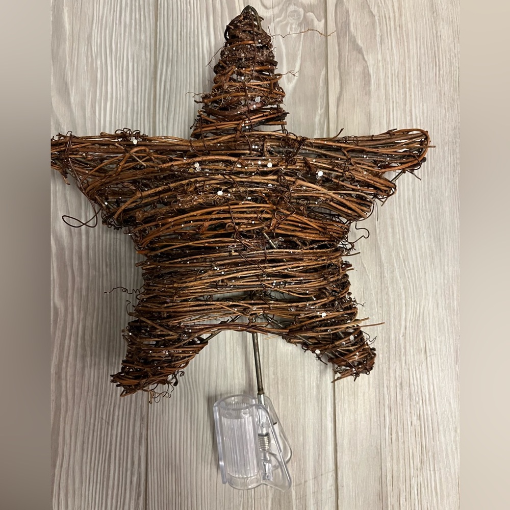 Rustic Star Tree Topper